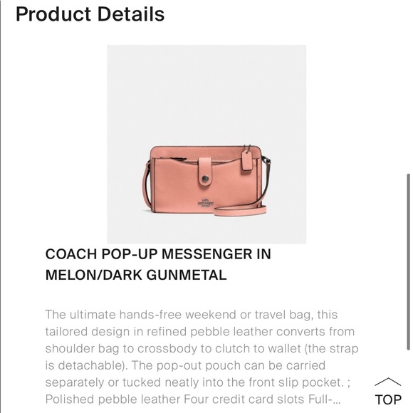 Coach Pop-up Messenger Purse - Picture 10 of 10